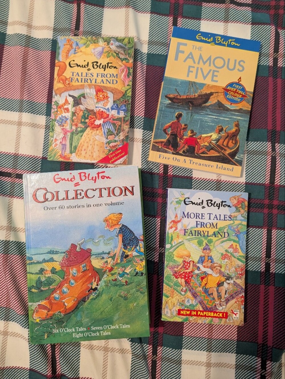Enid Blyton Kids Childrens Books - Set Of 4